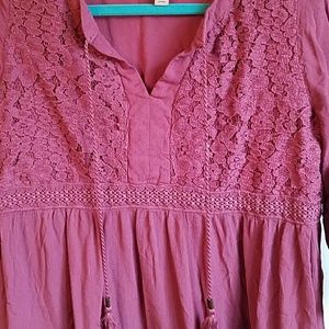 Knox Rose Tops - Knox Rose pink top Knox Rose Tops - Knox Rose pink top